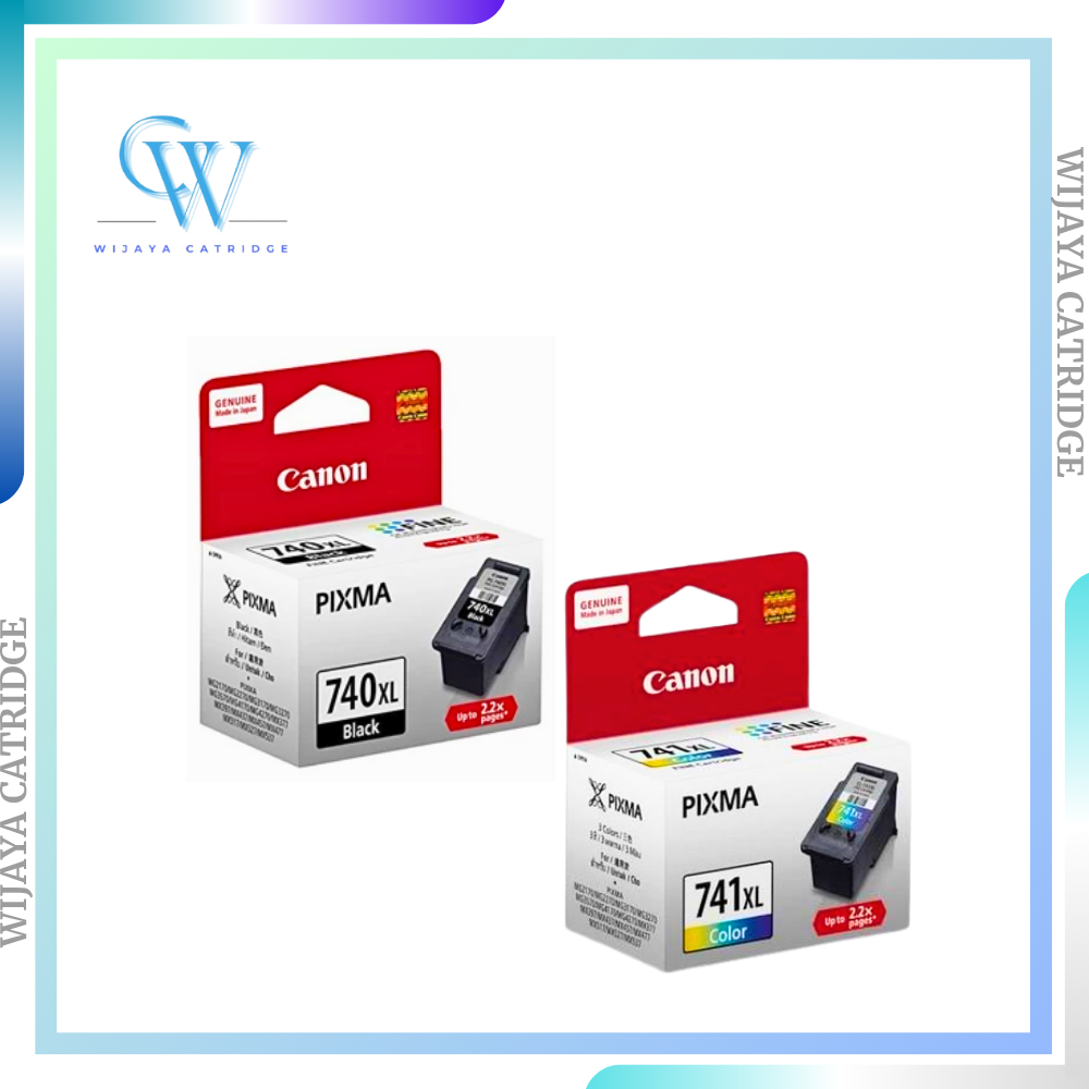 Paket Tinta Canon 740 XL & 741 XL ORIGINAL