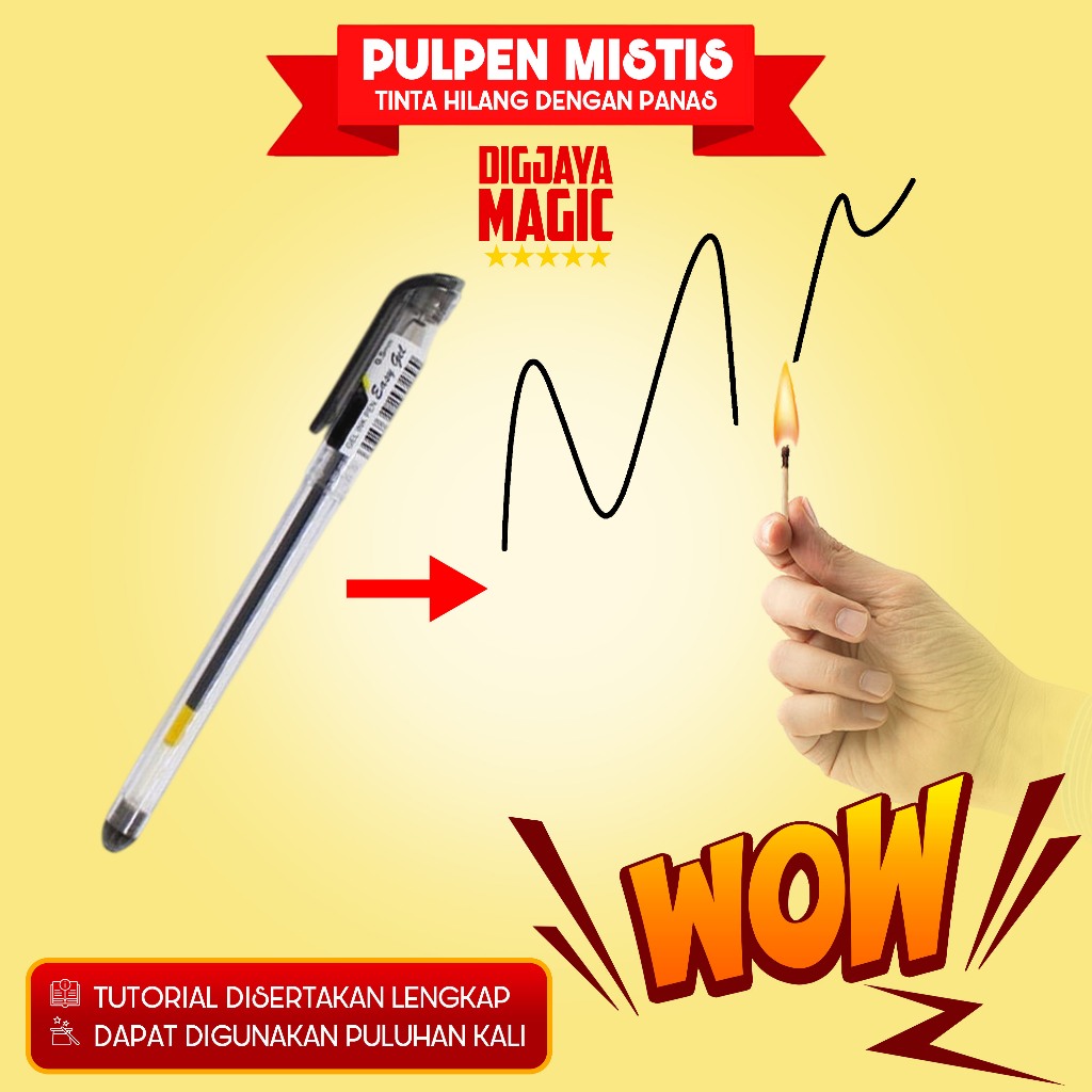 

ALAT SULAP PULPEN MISTIS HILANG DENGAN PANAS - DIGJAYA MAGIC