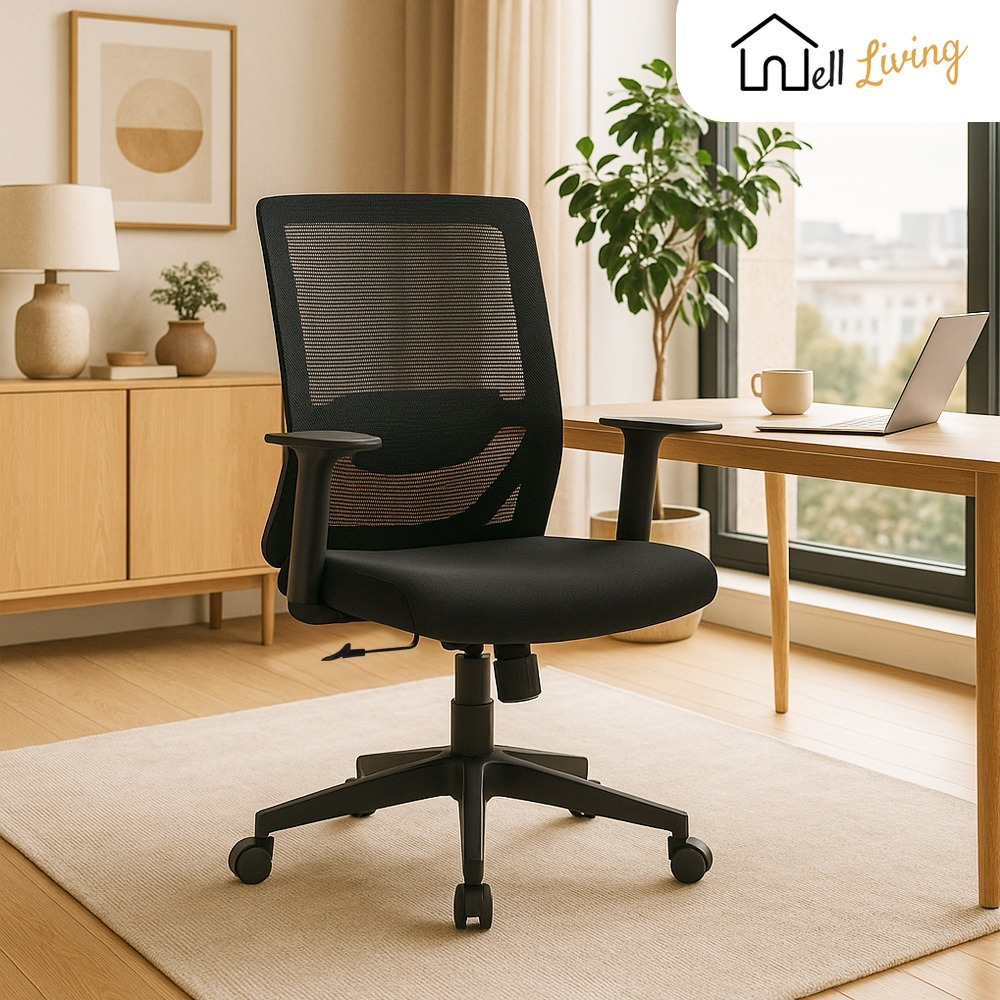 GRAHALIVING - Kursi kantor/Kursi roda/Kursi belajar/Kursi gaming/kursi ergonomis - Tripoli