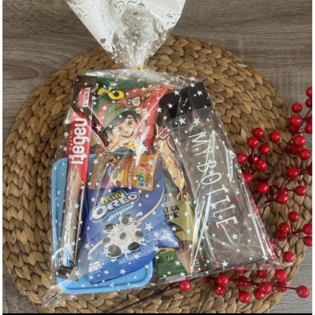 

Souvenir Ulang Tahun Anak Snack Botol Kotak Makan