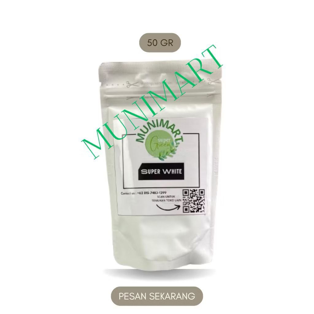

50g whitee herbaal s+ alami bubukk/bisa cod terbaikk
