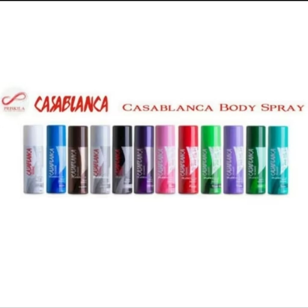 Casablanca body spray