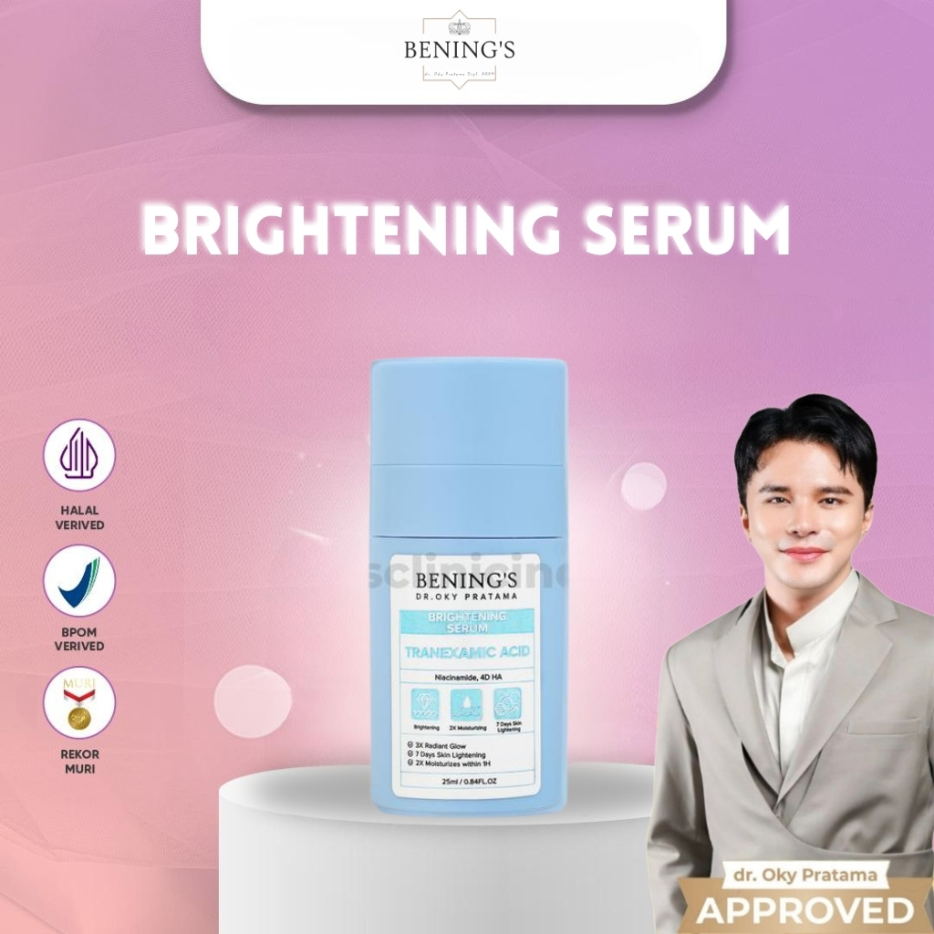 Bening's PORE Serum by Benings Skincare Dr Oky Bening's Clinic Serum Wajah Bopeng Pori Pori Besar