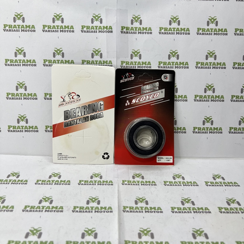 Bearing / Lahar 6004 - 2RS Merek SCOYCO