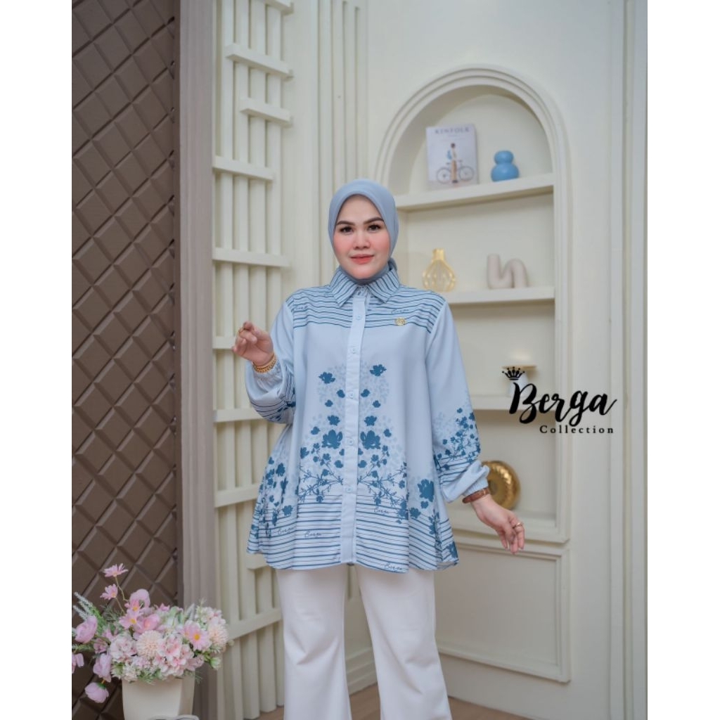 Atasan motif baru by berga collection /atasan premium cotton berga