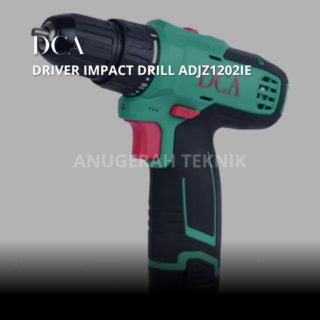 DCA - DRIVER IMPACT DRILL / MESIN BOR BATERAI ADJZ1202iE