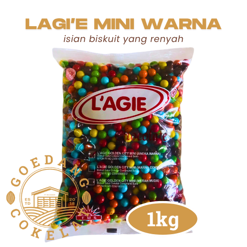

LAGIE MINI WARNA 1KG – COKELAT ISI BISKUIT RENYAH | BALUTAN GULA MANIS WARNA-WARNI