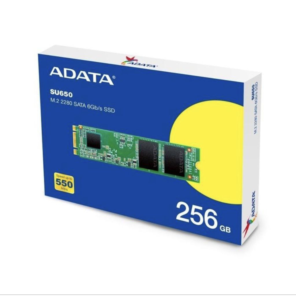 SSD M2 SATA ADATA SU650 256GB