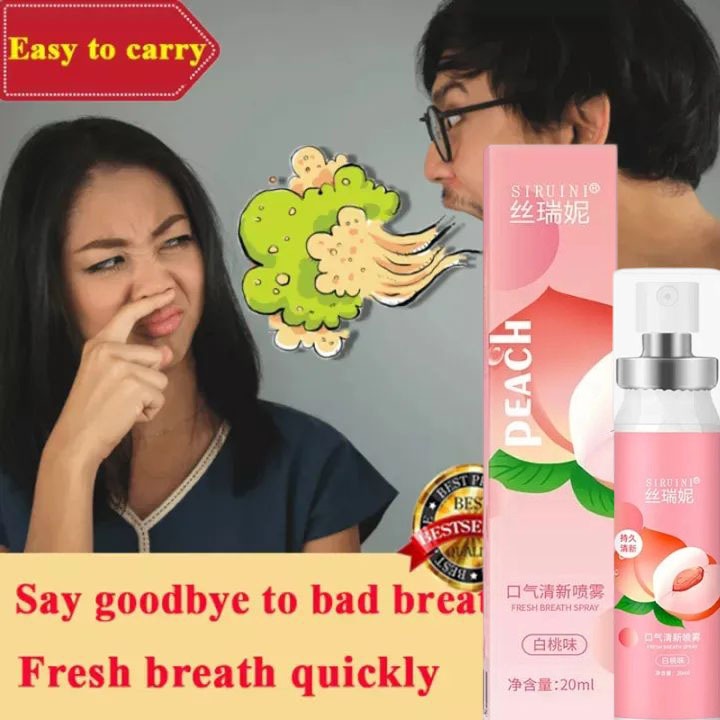 Spray Mulut dan Nafas Spray Penghilang Bau Mulut Pengharum Mulut Pewangi Mulut Tahan Lama  Spray Pen