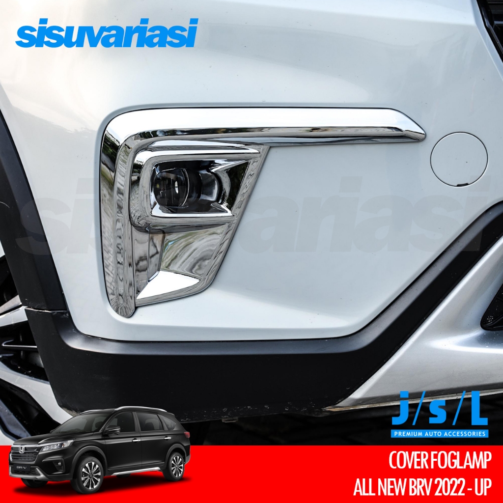 BRV 2022 2023 2024 2025 Aksesoris Fog Lamp Cover Lampu Kabut JSL