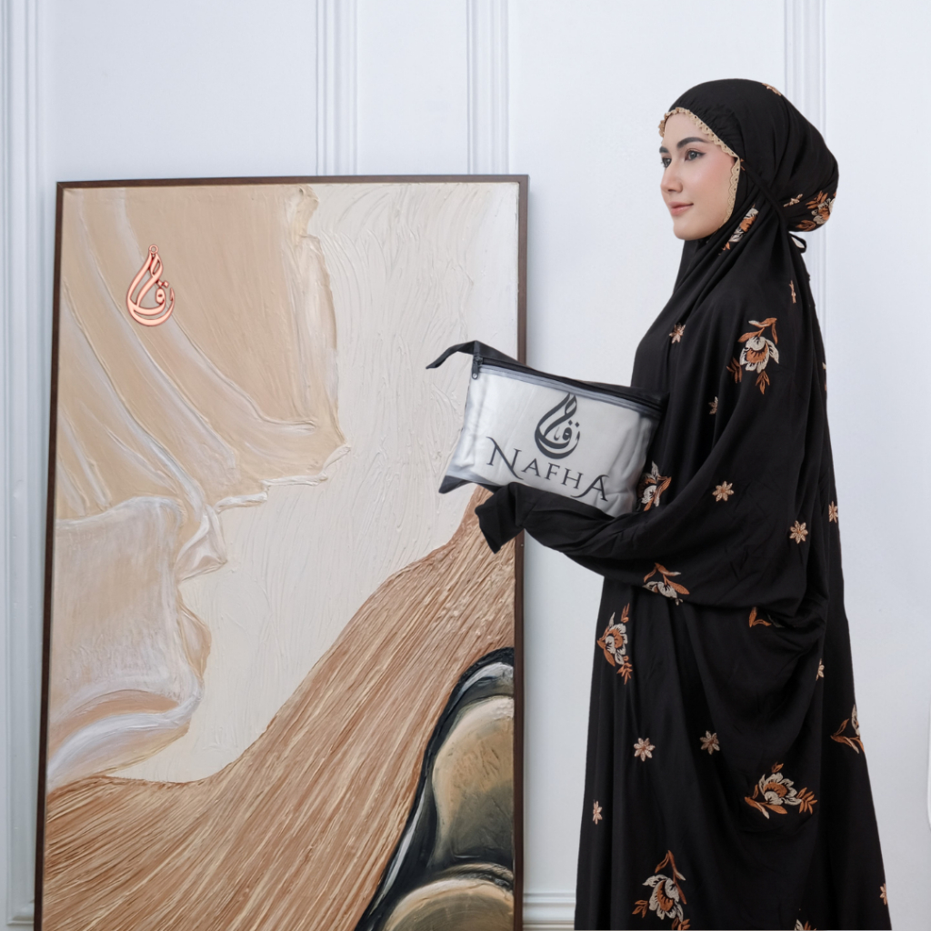 NAFHA - Mukena Terusan Dewasa Bordir Sheila