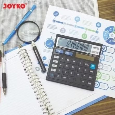 

Calculator kalkulator Joyko DTC-1313CH 12 digits check correct