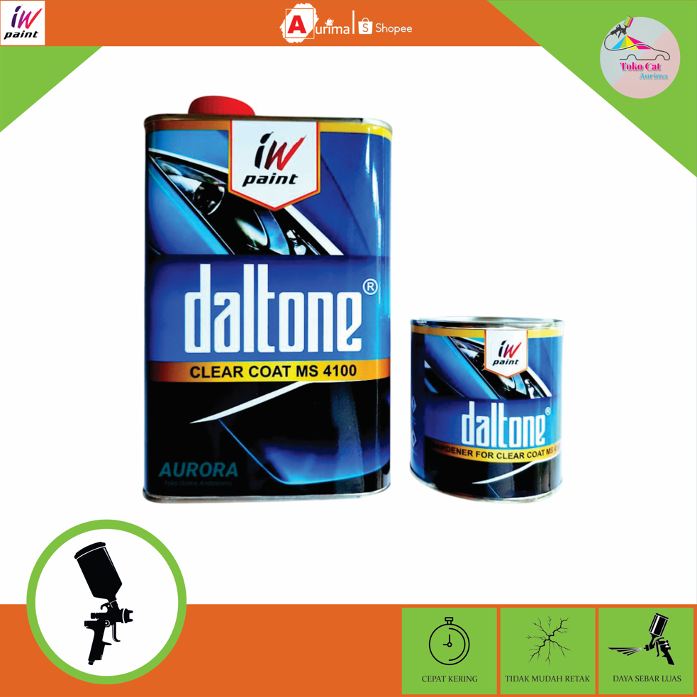 CLEAR COAT DALTONE 4100 PU 2K CLEAR COAT 1010 (PERNIS MOTOR / VARNISH MOBIL / CAT MOBIL)