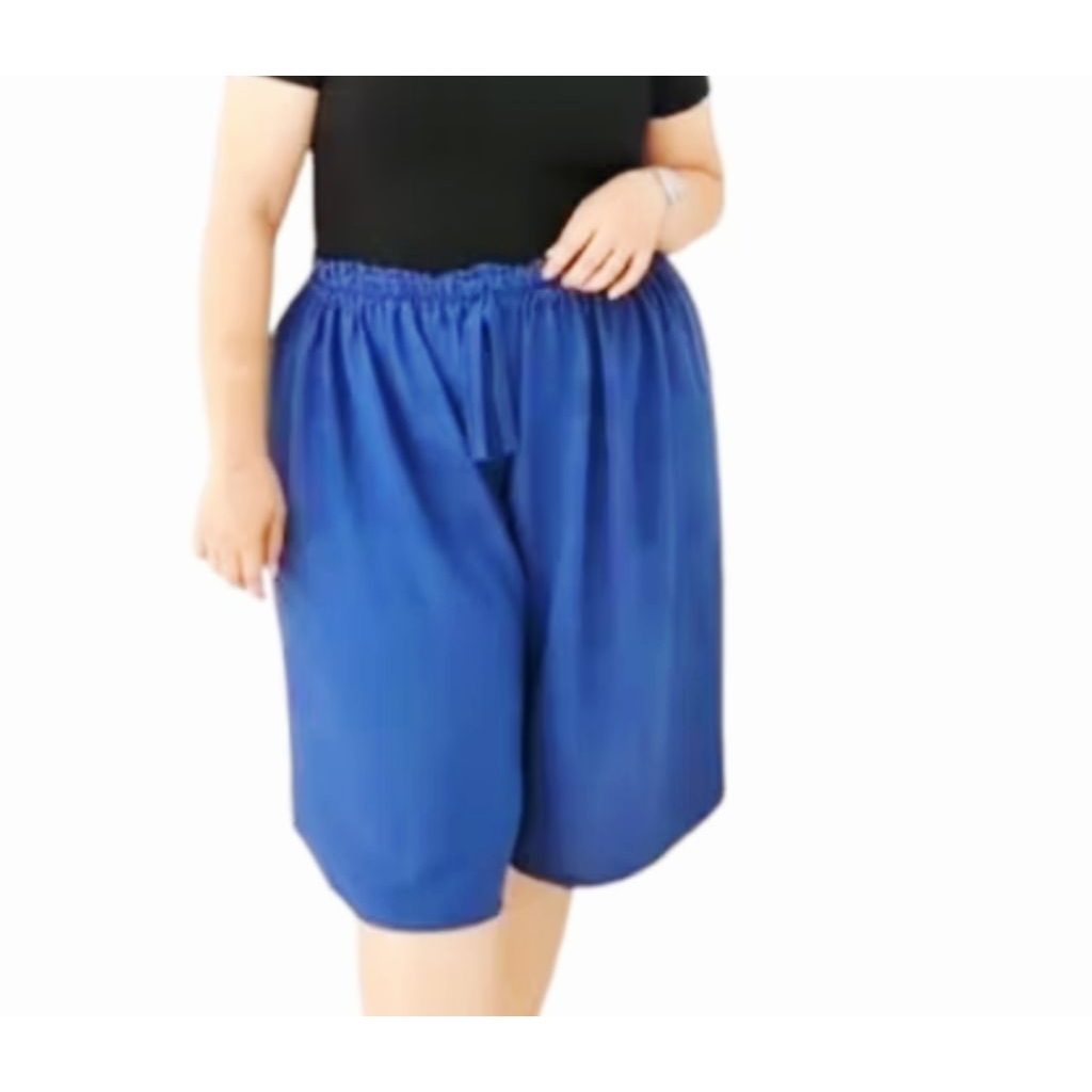 Celana kulot 7/8 wanita Jumbo