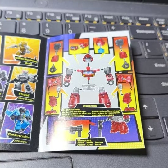 BLOKEES TRANSFORMERS GVD01 GLITTERING IRONHIDE INCLUDE COIN MEGATRON/OPTIMUS PRIME OFC (Open For Che