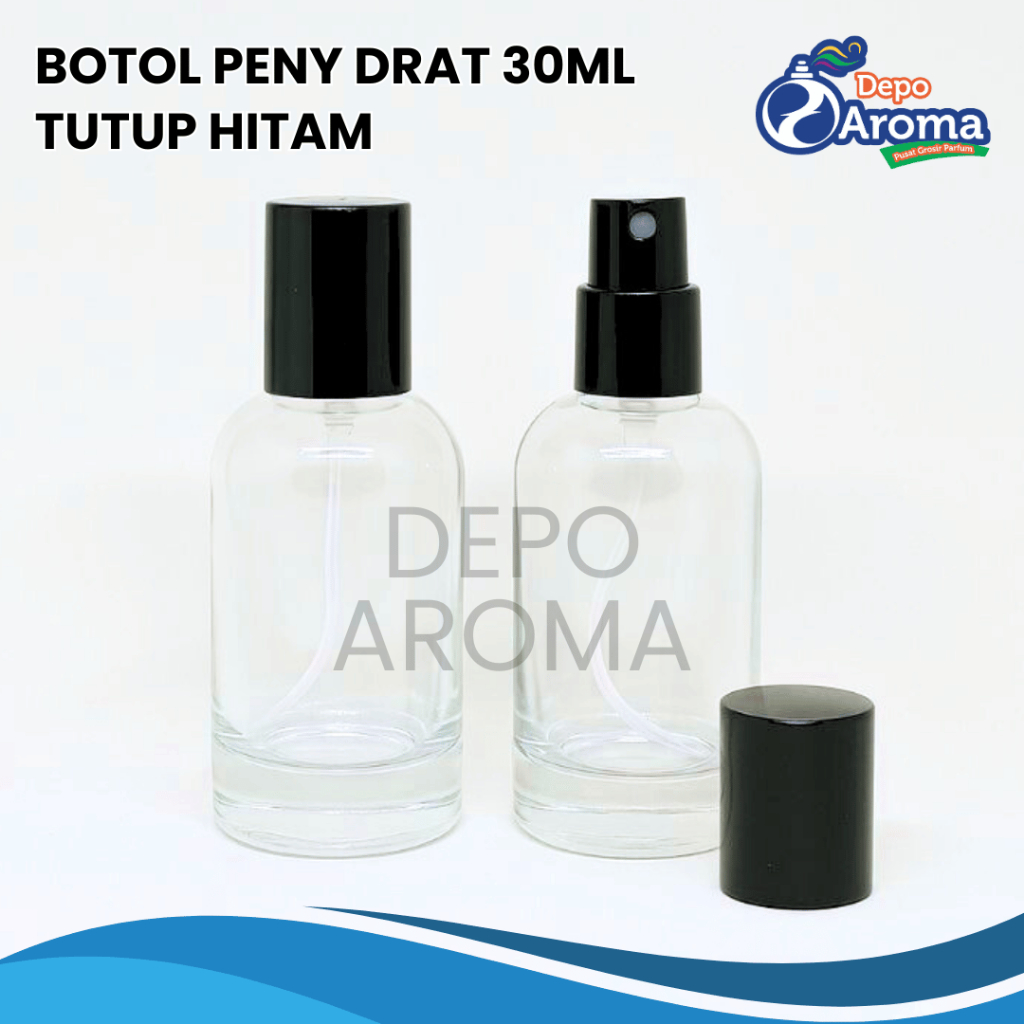 Botol Parfum Le Labo Tutup Black Drat/Ulir 30ML Hitam