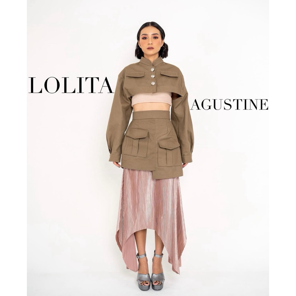 MARYALLE - Denim Jacket Brown