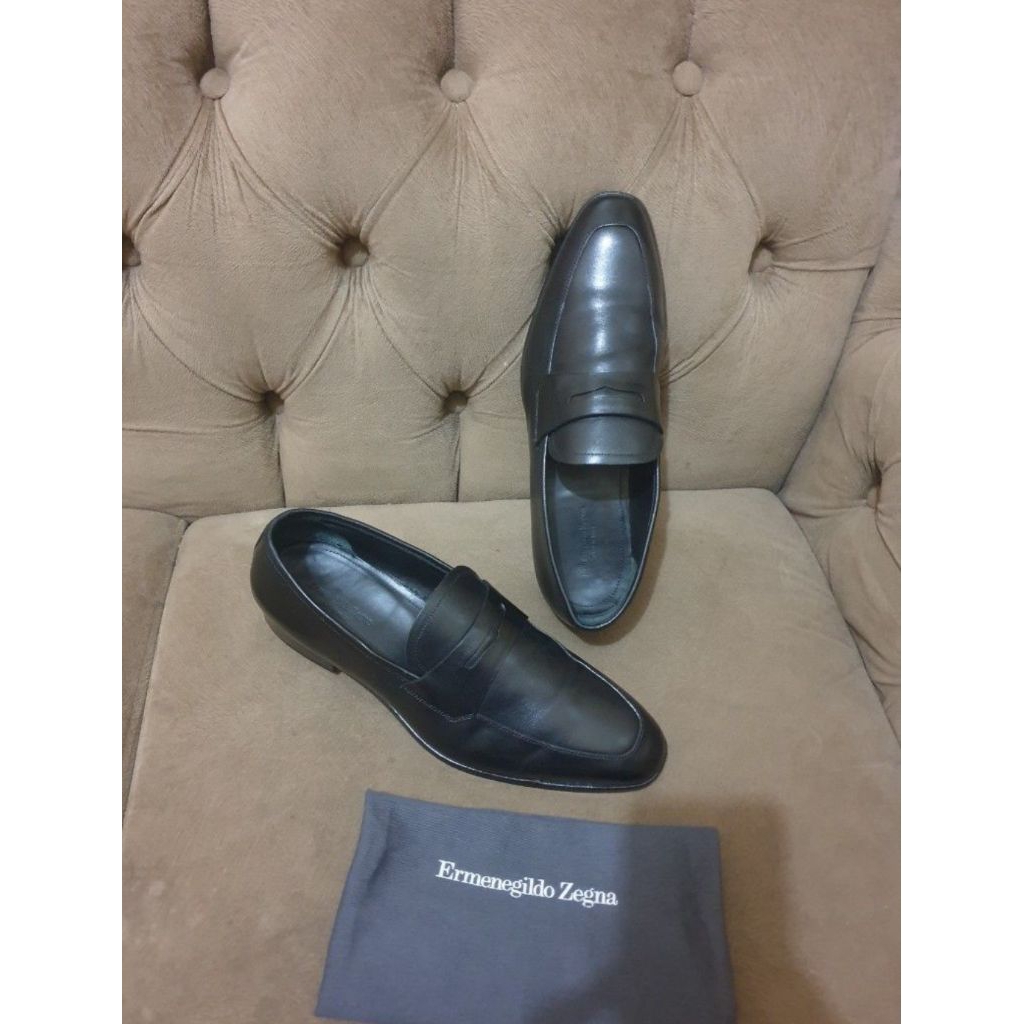 sepatu pria formal Emergedo Zegna original size 42 second