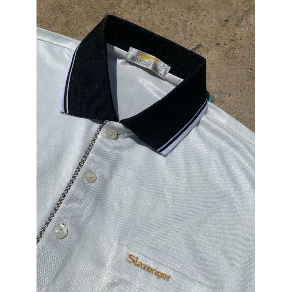 Vintages Longsleeve Polo Shirt Slazenger