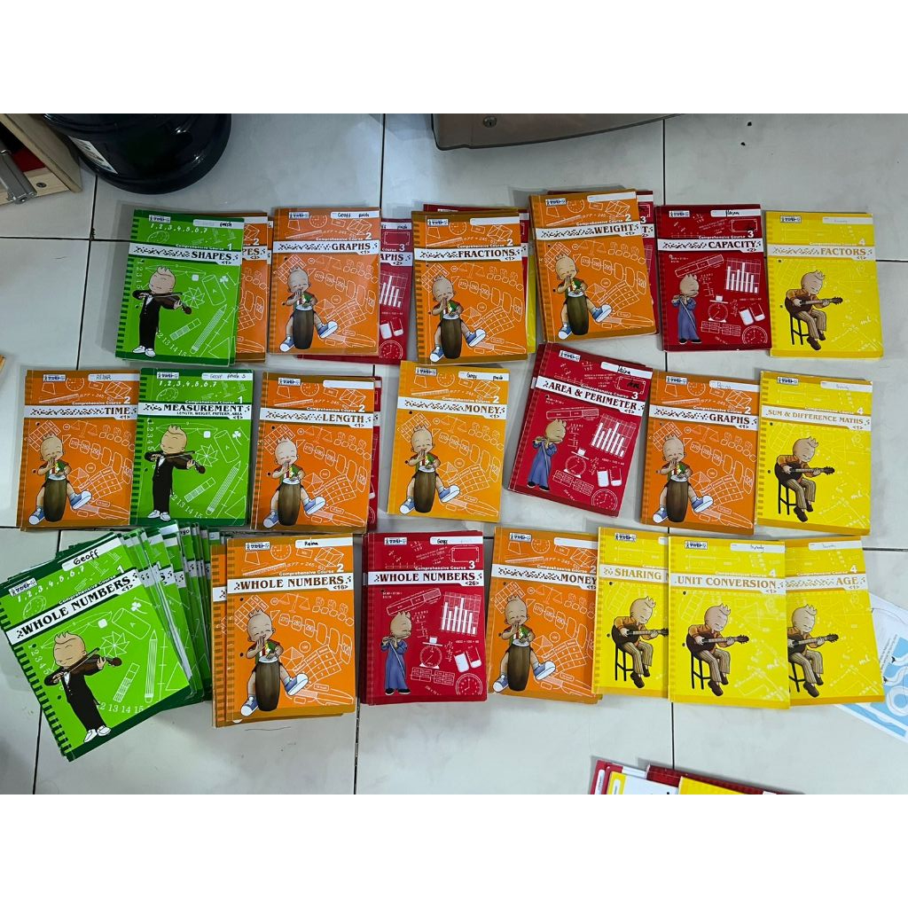 MURAH preloved bekas buku les sakamoto PG-SD method jepang tidak baru buku matematika sakamoto book
