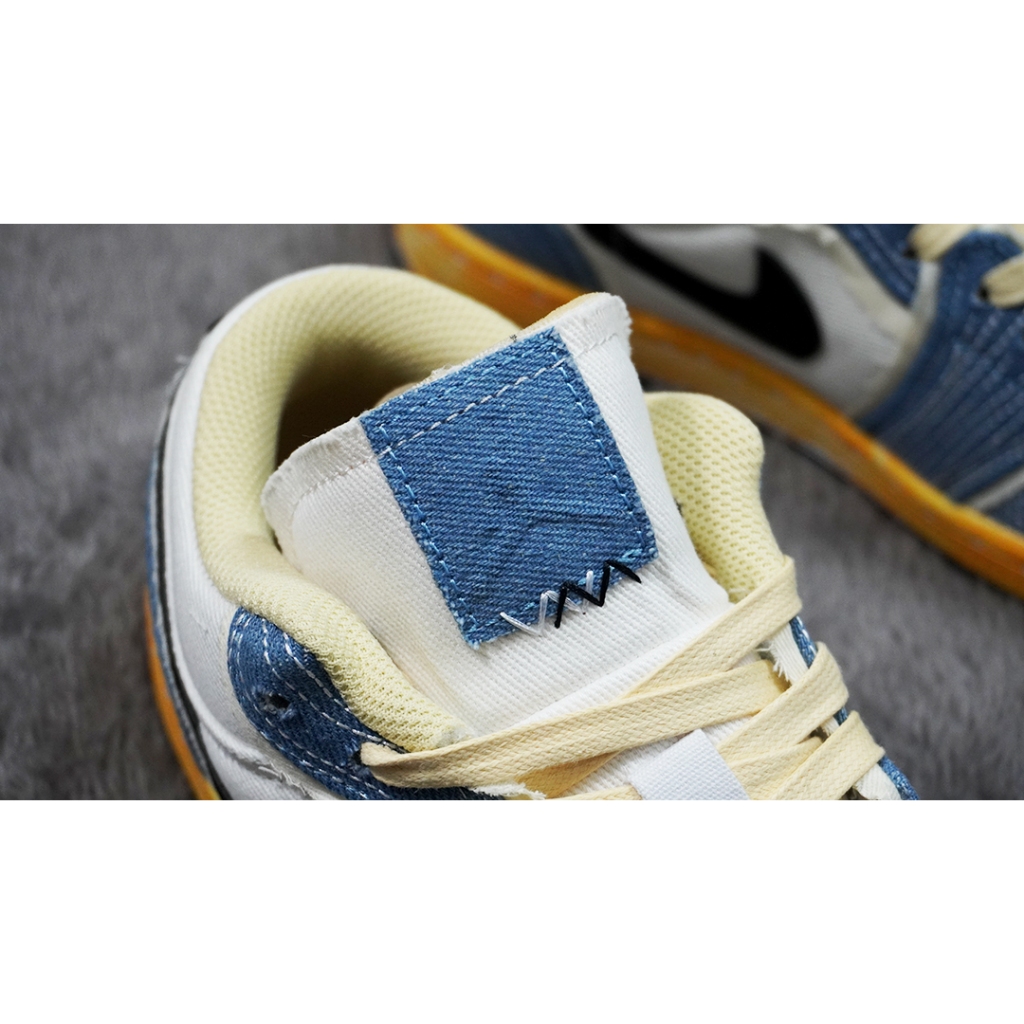 kiickstore AJ1 Low 'Sashiko Denim'