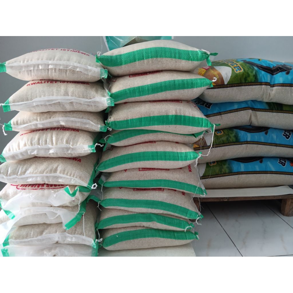 

Beras murah campur 5 kg, harga promo kemerdekaan stok terbatas