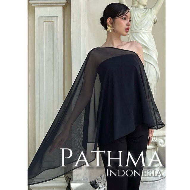 SHARI TOP/ atasan wanita/ semi transparan/ kemben/ outer/ setelan baju wanita