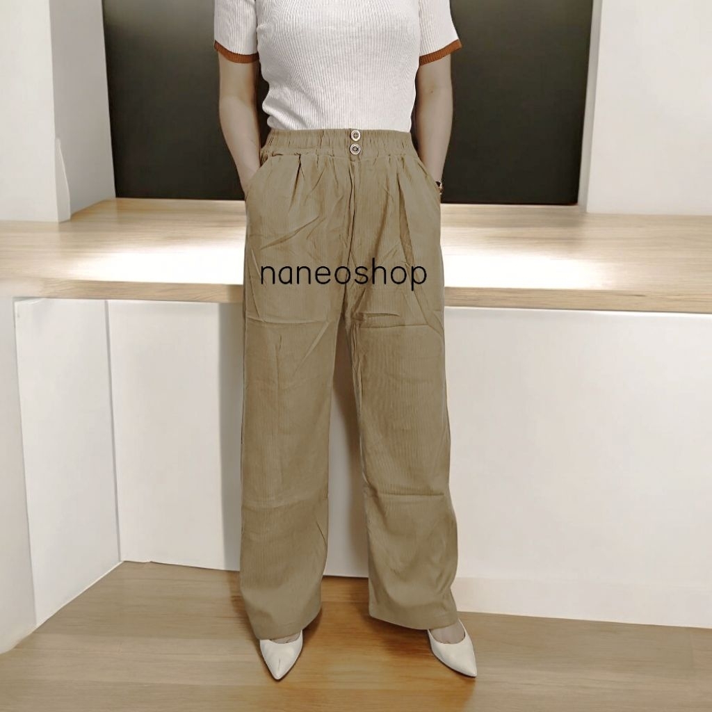 Celana Kulot Panjang Wanita Kulot Kodoray Import