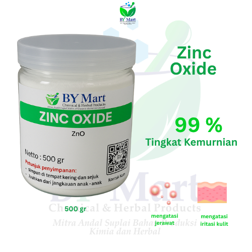 BY KIMIA & HERBAL - Zinc Oxide / ZnO