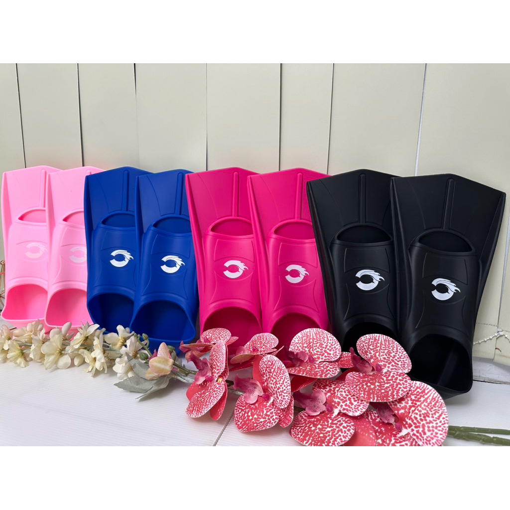 Kaki Renang Katak Diving Fin Silicon  Cowfish I Renang Kaki Katak Anak-anak & Dewasa I Alat Renang K