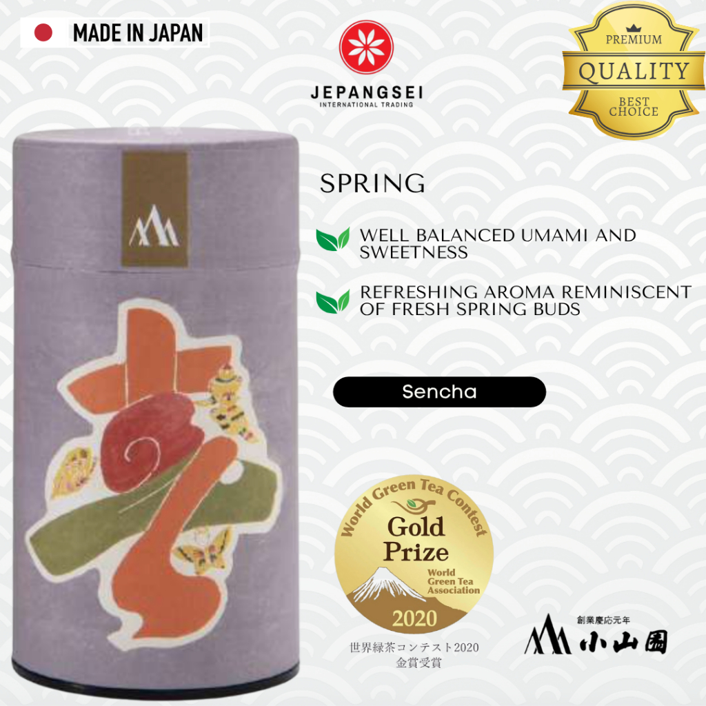 

JEPANGSEI PREMIUM Koyamaen Spring Sencha Japanese Green Tea Teh Hijau Asli Jepang 100g 100% Original