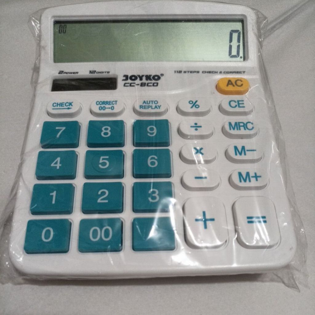 

Kalkulator Joyko Cc-8co Baru Non Packaging