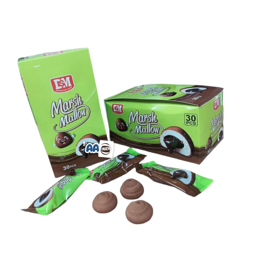 

DSM MOCHI MARSHMALLOW COKLAT ISI 30