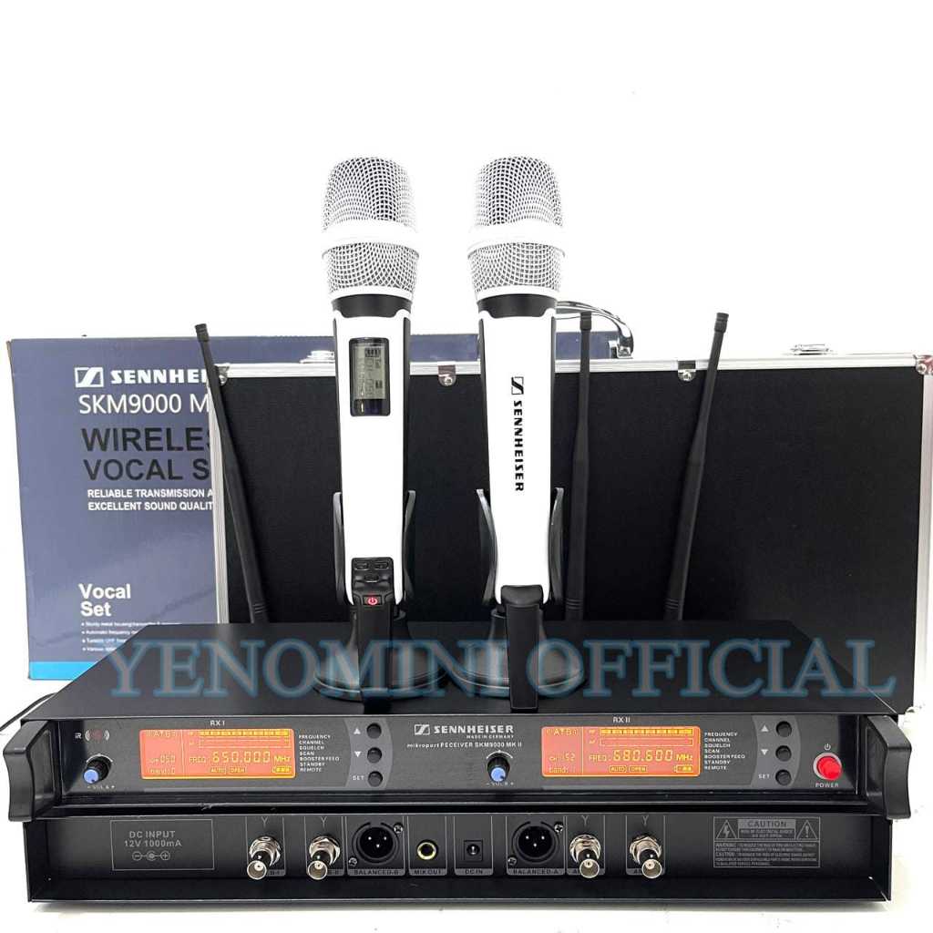 Mic Wireless Sennheiser SKM 9000 MK II Putih Free Koper 2bh Microphone Wireless SKM9000 White Multic