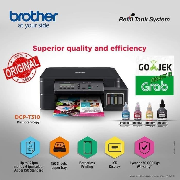 Brother DCP-T310 Inkjet Printer Multifungsi DCP T310 / T310 / T 310