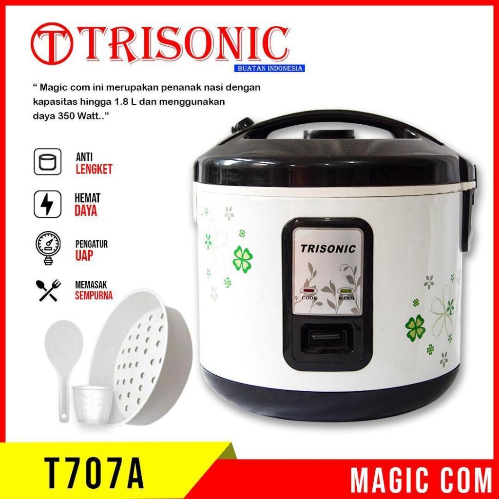 Magic Com Trisonic T 707 A  Rice Cooker 1.8 Liter