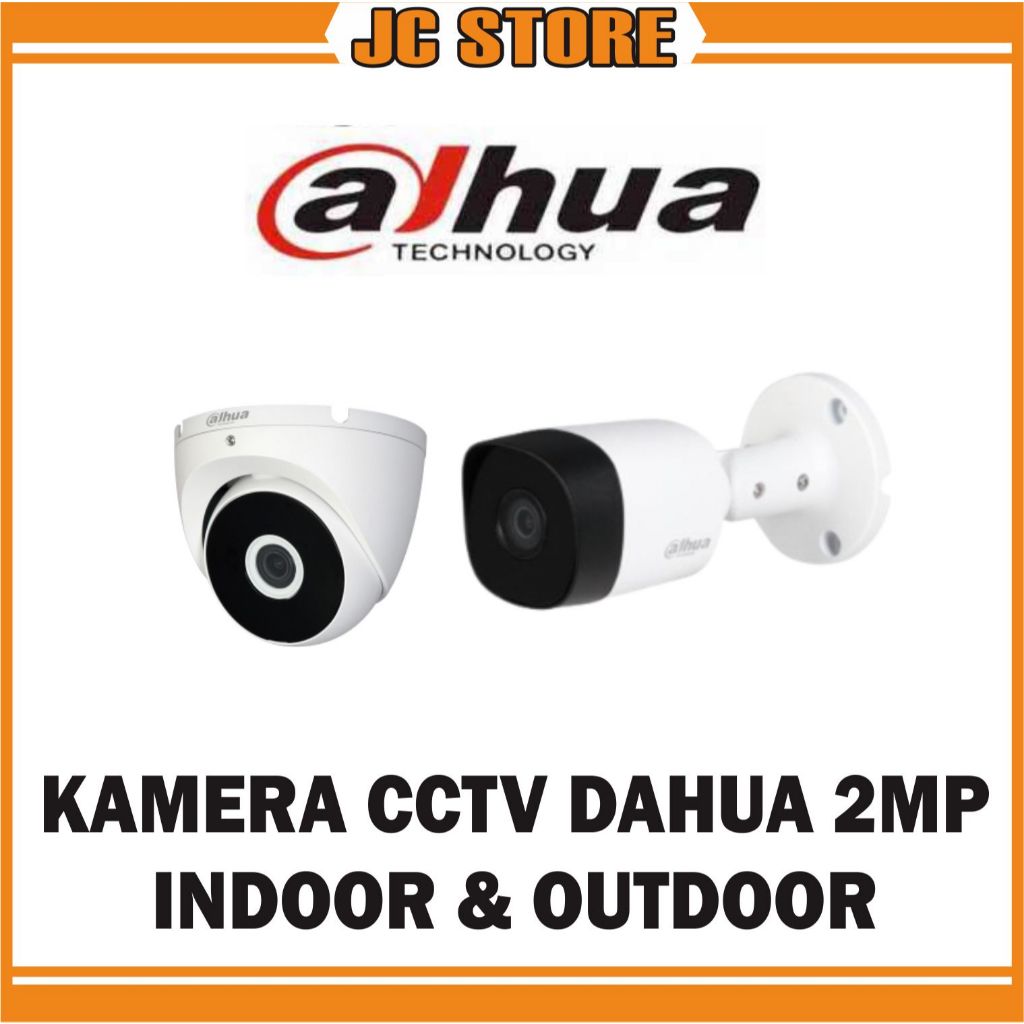 CAMERA CCTV 2MP DAHUA INDOOR OUTDOOR KAMERA CCTV