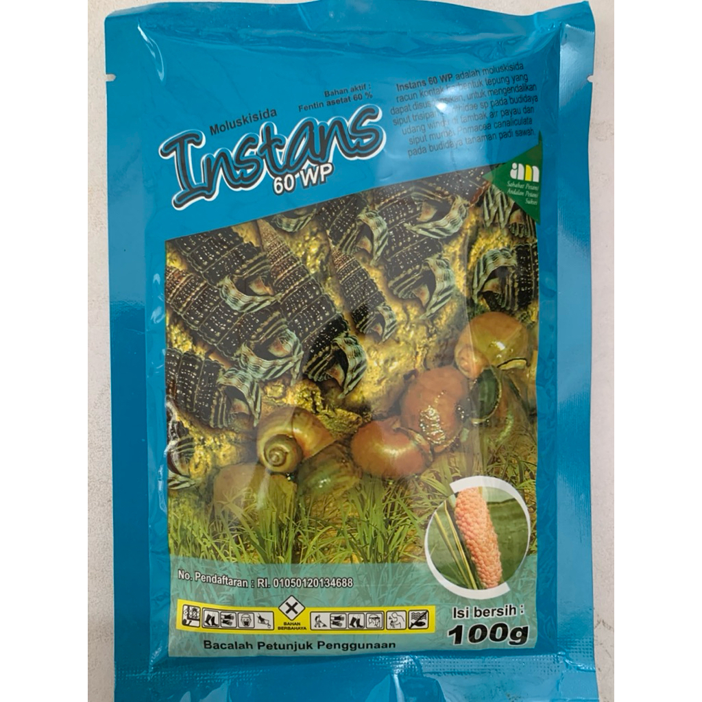 Racun Keong mas INSTANS 60 WP | Fentin Asetat 60% isi (100 g)