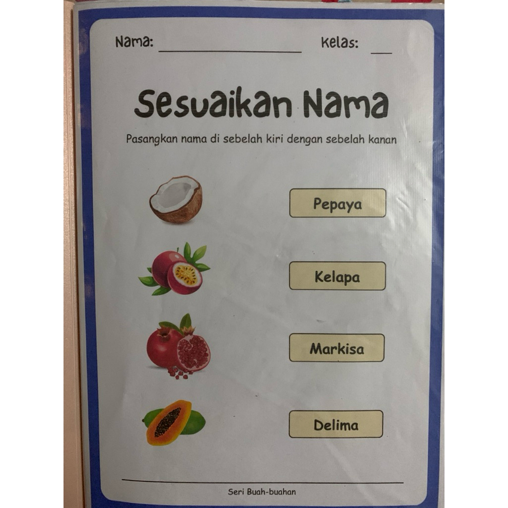 Worksheet anak | 30 lembar | worksheet wipe and clean | worksheet anak murah