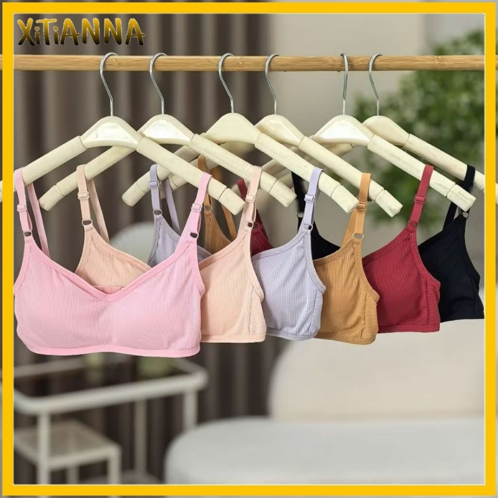 XT Bra Wanita Tanpa Kawat Push Up Bra Sexy Model Korea Fashion BRA102