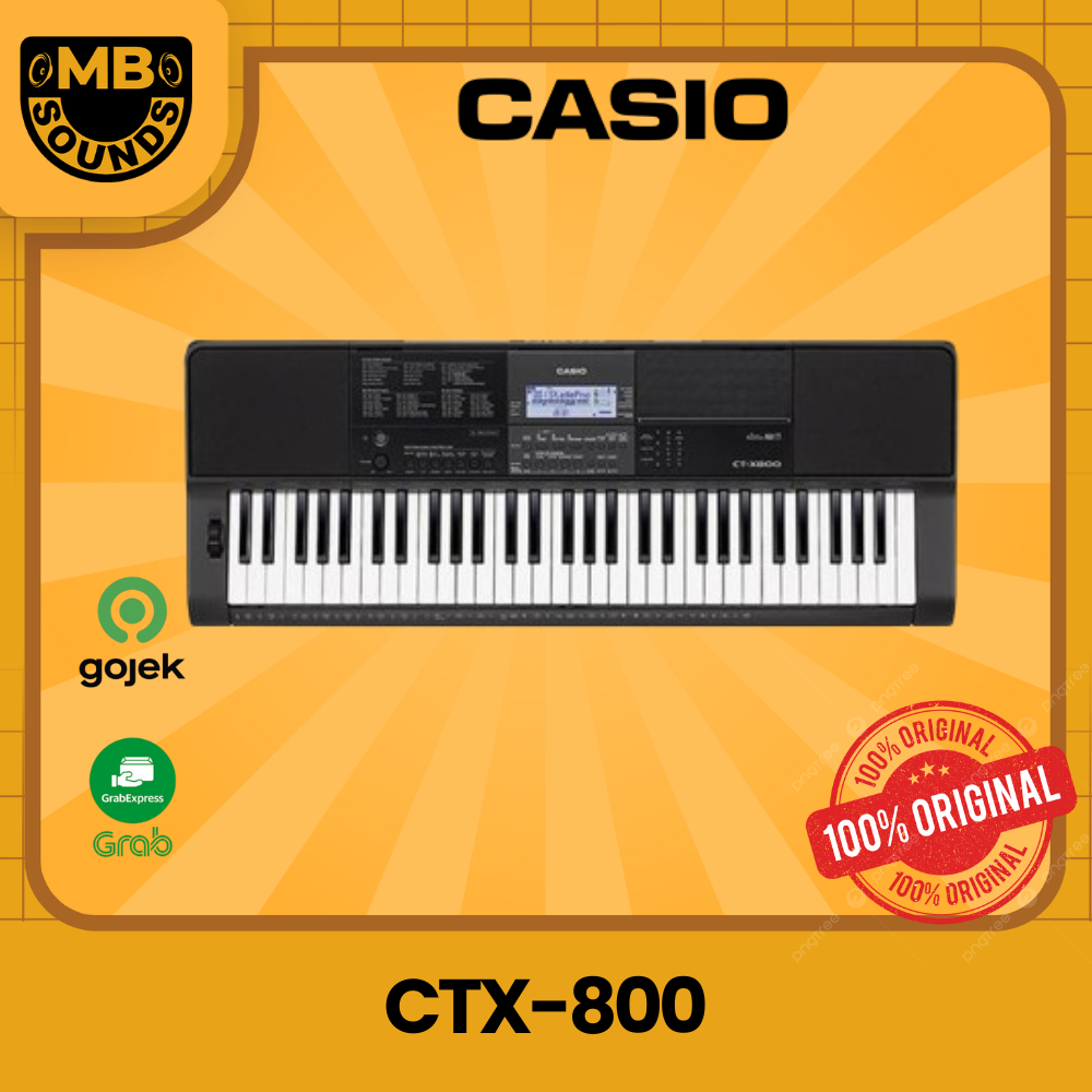 CASIO CTX800 / C-TX800 / CTX-800 KEYBOARD ORIGINAL