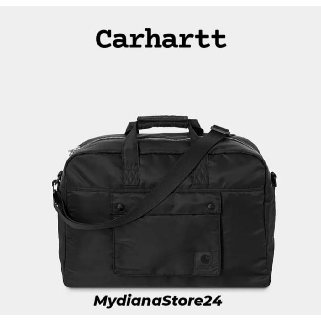 CARHARTT WIP - CARHARTT OTLEY WEEKEND BAG - BLACK