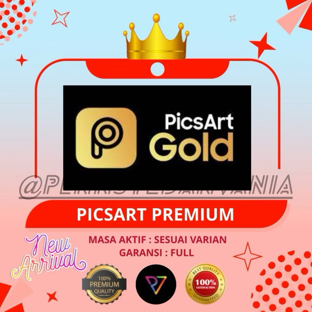 picsart pro premium 1 bulan bergaransi