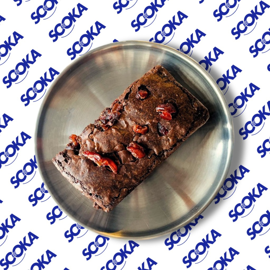 

Sookakue Choco Cranberry Brownie 20cm x 10cm