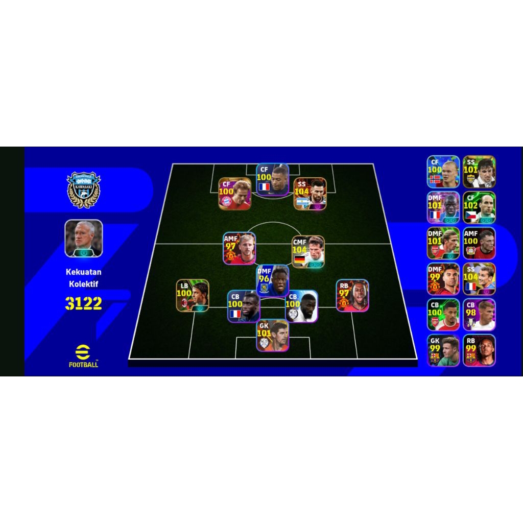 AKUN EFOOTBALL MOBILE