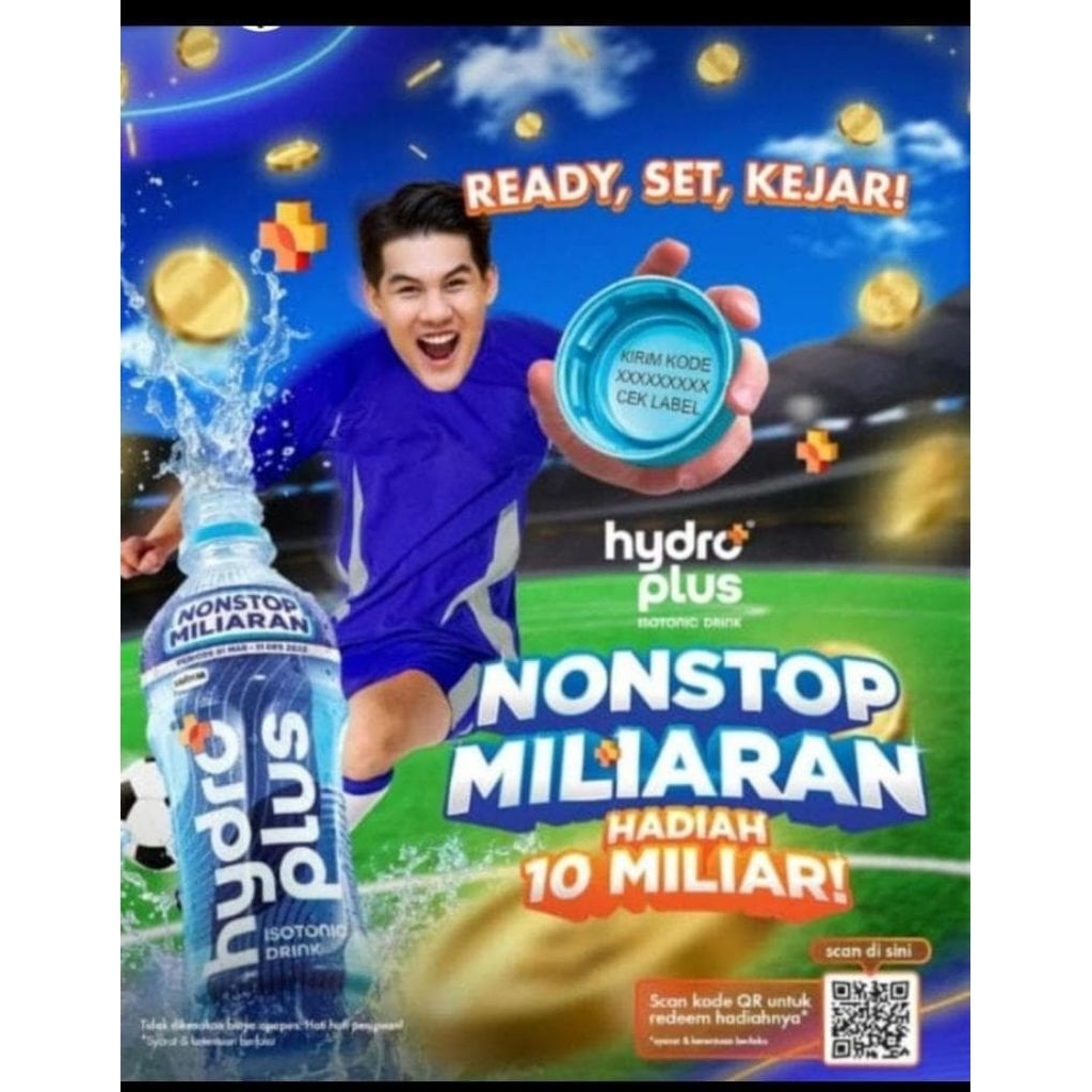 

Hydro Plus Isotonic Drink (Kemasan masih SEGEL)