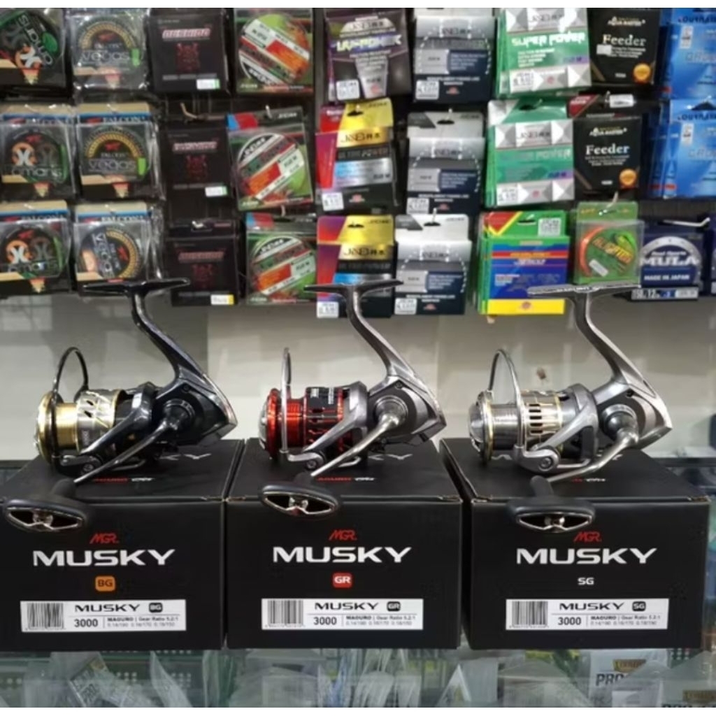 REEL MAGURO MUSKY 1000/2000/3000 - POWER HANDLE