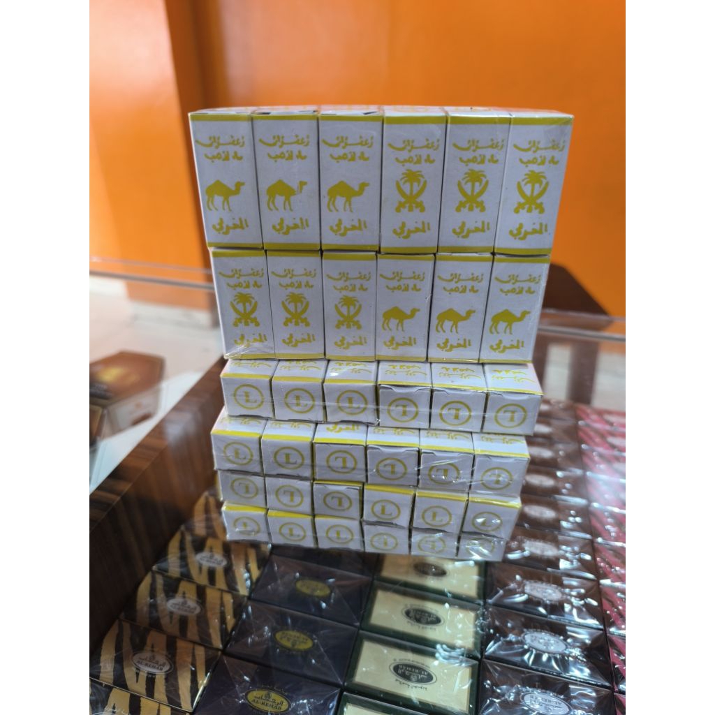 TINTA JAFARON EMAS ASLI 7 ML 1 LUSIN