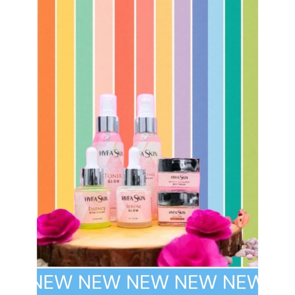 Hyfa Skin Glowing Set Paket Lengkap | Paket Skincare Hyfa Skin Glow Perawatan