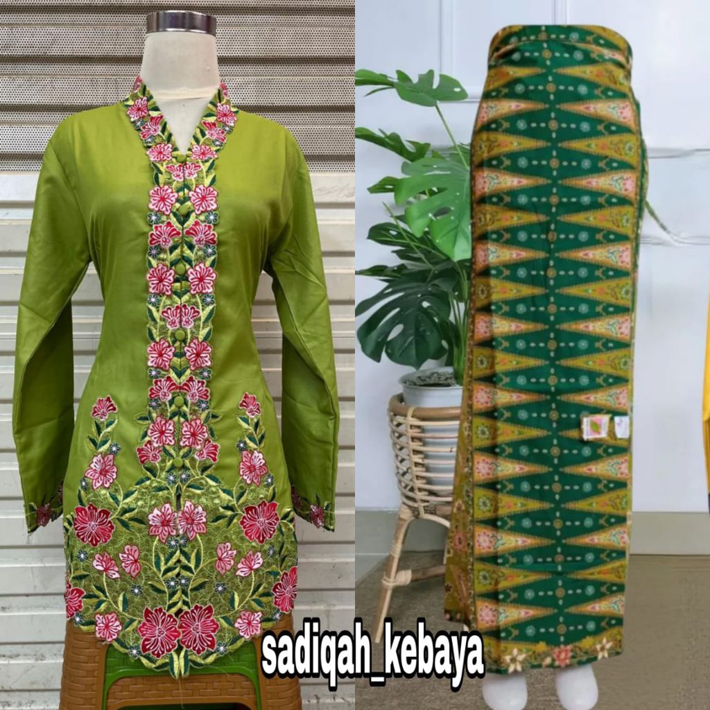 KEBAYA ENCIM MODERN // SET KEBAYA ENCIM BORDIR  // KEBAYA BORDIR // SET KEBAYA ROK BAWAHAN